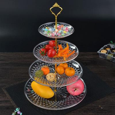 Kitchen Supplies Decoration Crafts For Ktv Afternoon Tea Save Space Dessert Plate Fruit Plate Food Sampling Tray Tray Stand