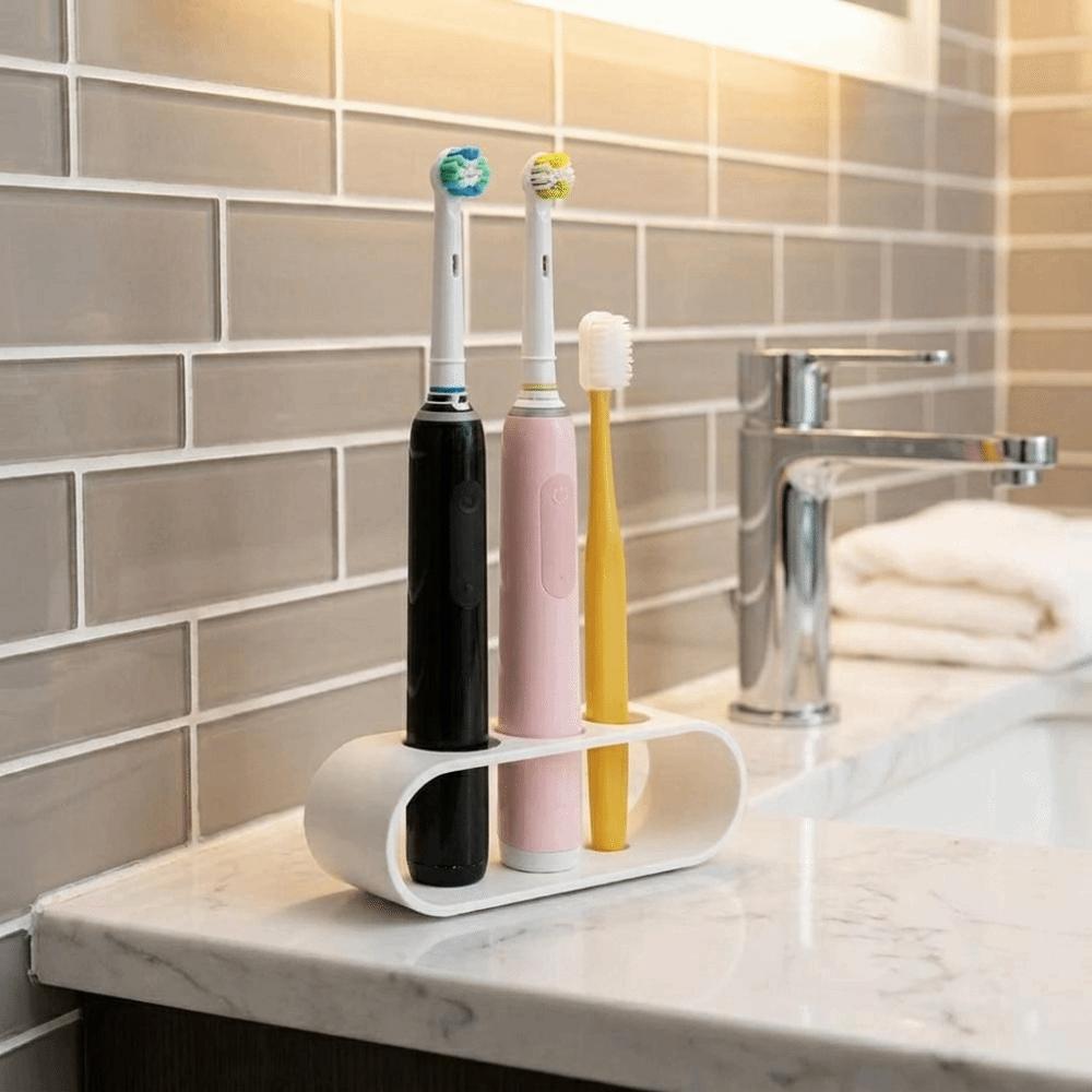 Creative Electric Toothbrush Holder 3D Printing Bathroom Storage Stand Vanity Organizer