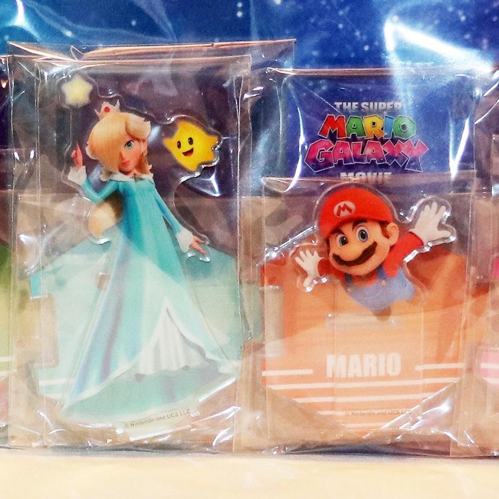 Super Mario Galaxy Movie Acrylic Diorama Stand Set 6p Theater L/E Nintendo