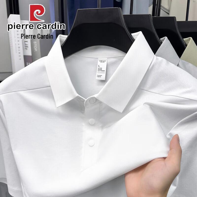 Pierre Cardin Men's Casual Ice Silk Polo Shirt