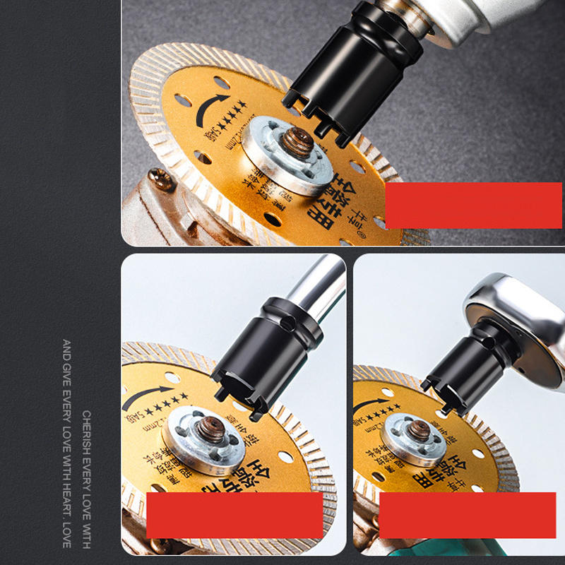 Multifunctional Angle Grinder Socket Wrench Durable Four-claw Wrench Quick Release Socket Tool Accessories