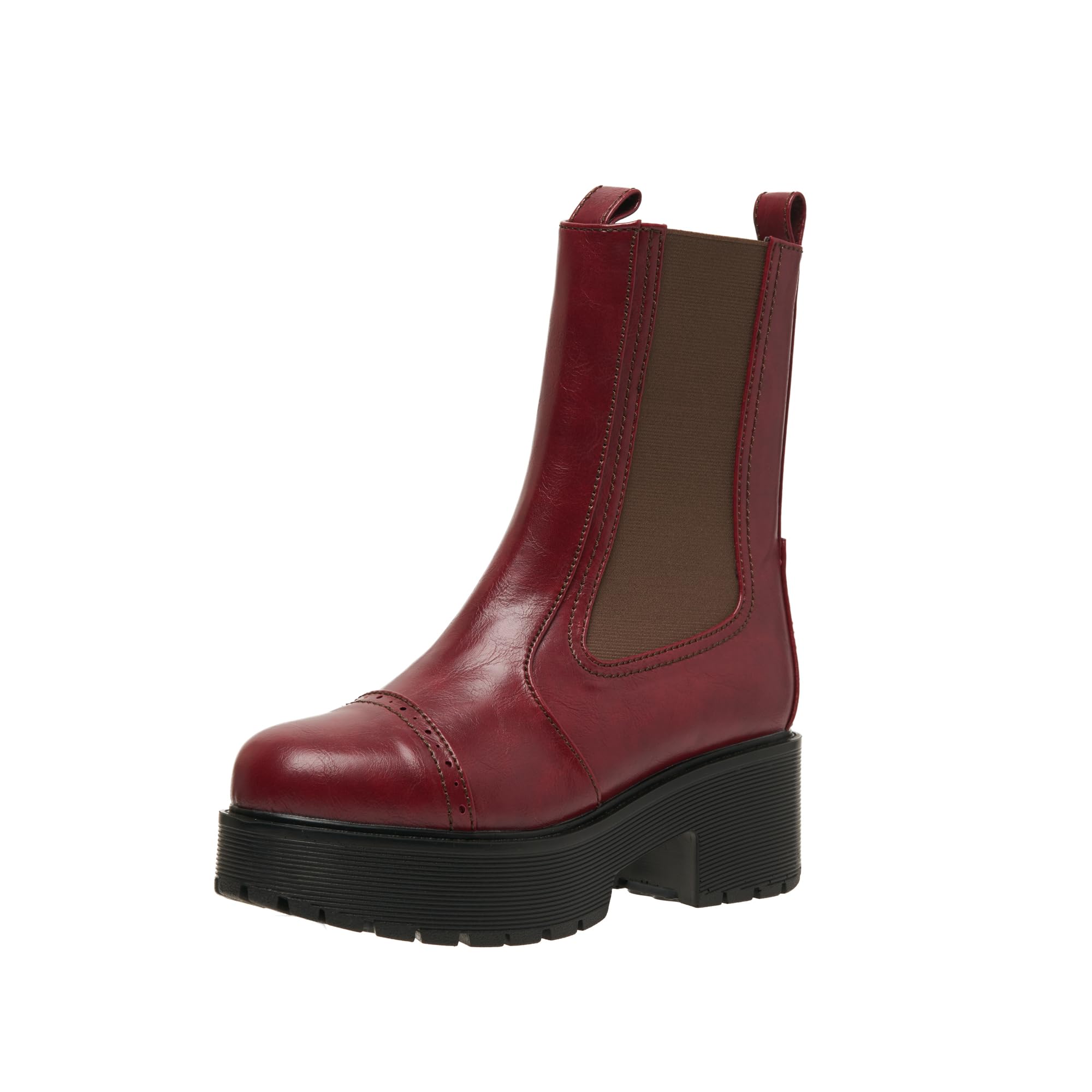 

Yosuke Fashion Boots 6310006 Red Brown