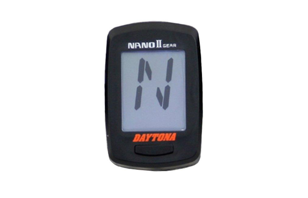 

Daytona NANO2 78595 Digital Gear Position Indicator for Display Range 60 x 40 x Motorcycles, N/1-8 Speed, 17.5mm