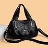 Retro Soft Leather Crossbody Tote - Large Capacity Casual Handbag for Women