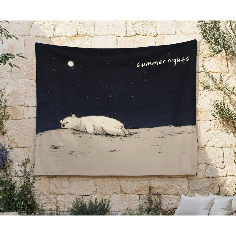 Summer Night tapestry 75x100