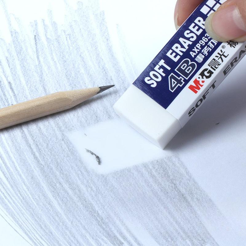 5pcs 4B Erasers Soft Rubber Erasers Pencil Eraser Erasers for Kids Sketches Paintings Fine Arts Eraser Students Drawing Tools