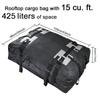 New Cargo Bag Roof Package Car Exterior Accessories Car Roof Oxford Cloth Waterproof Carrier 109*86*43cm Brand New