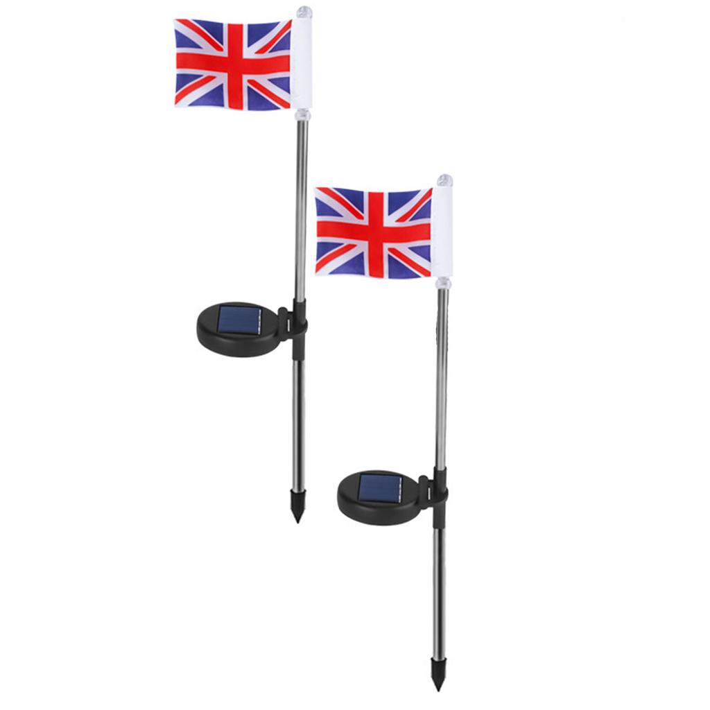Solar Ground Lights LED Flag Lights Garden Decorative Lights Patio  Lights