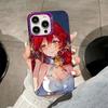 HSR Himeko Purple Translucent Mobile Phone Case for iPhone 17 16 15 14 13 12 11 X XR XS Air Pro Max Plus Colorful Cover