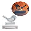 4x Silicone Moulds Heart Shaped Bird Candlestick Resin Molds Love Bird Candle Holder Silicone Molds DIY Castings Mould
