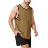 Men Sleeveless Athletic Tank Top Lightweight Breathable Quick Dry Muscle Shirt Crew Neck Sportswear for Training Running Gym Workout