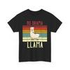No Drama Llama T-shirt Tops Tees Unisex | Funny Animal Humor Tee | Cute Gift Shirt