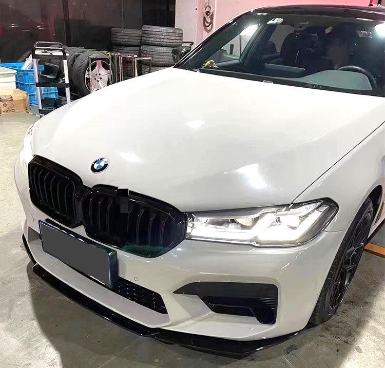 BMW F90 M5 LCI Facelift Dry Carbon Fiber Front Lip Spoiler