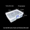 Transparent Portable Coin & Card Storage Box