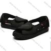 Fashion Adjustable Diabetic Widened Shoes Breathable Non-slip Thumb Valgus Deformation Shoe Elderly Pregnant Feet Swollen Sandals Unisex