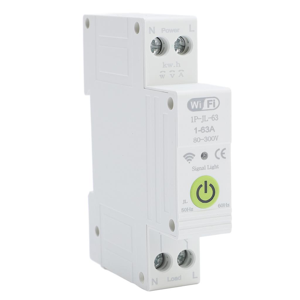 JT Type WIFI Metering Circuit Breaker 163A Wireless Remote Control WIFI Circuit Breaker 80300V