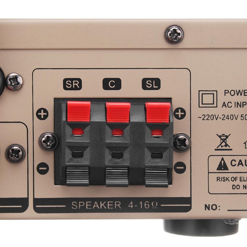 920W 220V 5CH Bluetooth HiFi Stereo AV Surround Amplifier FM Karaoke Cinema Home Home Theater Amplifiers