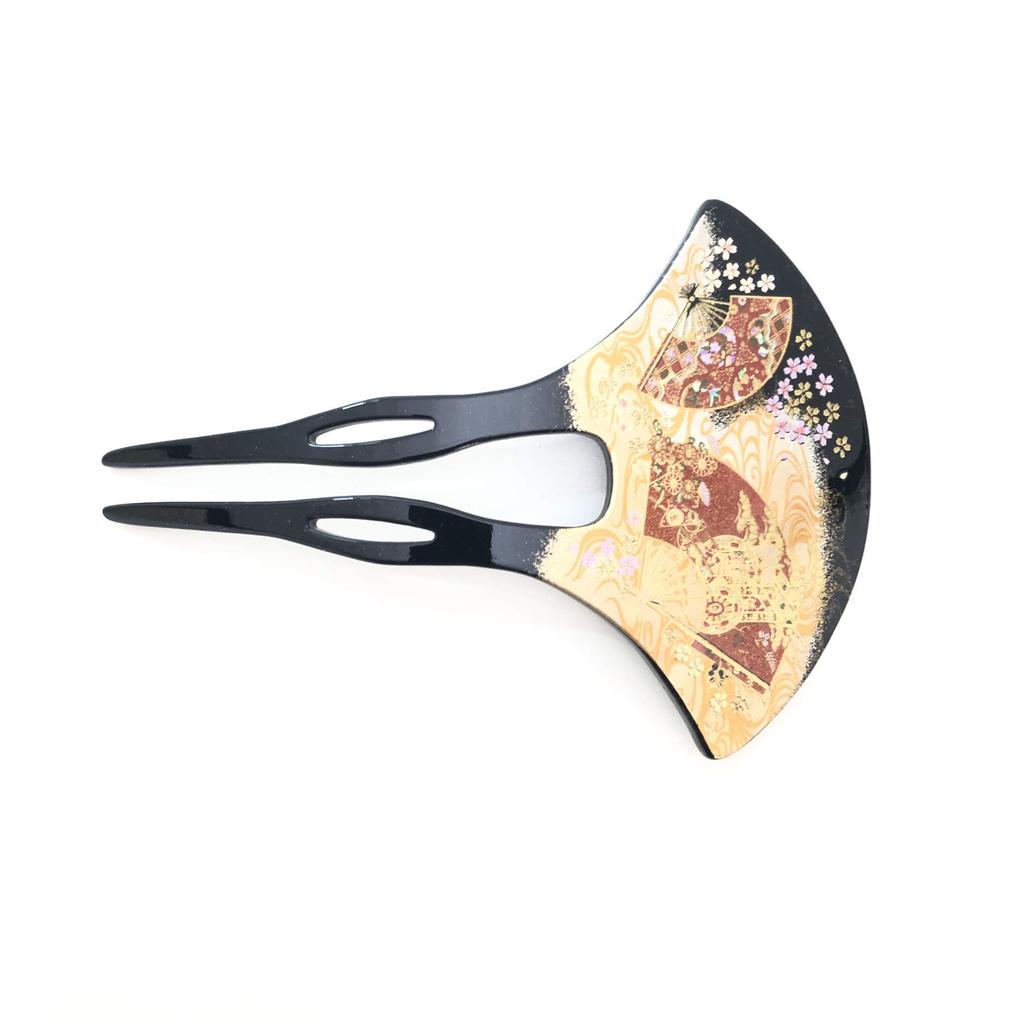 Maeju Lacquerware Lacquer Hairpin Kyoga (B) 4X-137