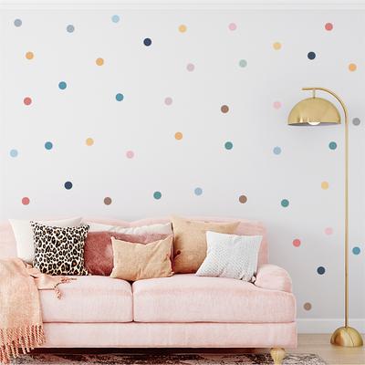Boho Punkt Wandaufkleber Boho Mädchen Schlafzimmer Kinderzimmer Klassenzimmer Kinderzimmer Dekoration Wandaufkleber