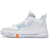 Li Ning Xing Chuan V1.5 классические повседневные кроссовки средней высоты женские кроссовки белые синие AGCS240-1