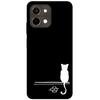For Vivo Y28 4G Case 6.68'' Black TPU Silicon Cartoon Protection Cover for VivoY28 Y 28 4G Shockproof Capa Wolf Animals Soft Bag