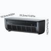 Leafless Design Wall-Mounted Air Cooling Fan Quick Cooling Portable Wall Ice Cooler  Bedroom