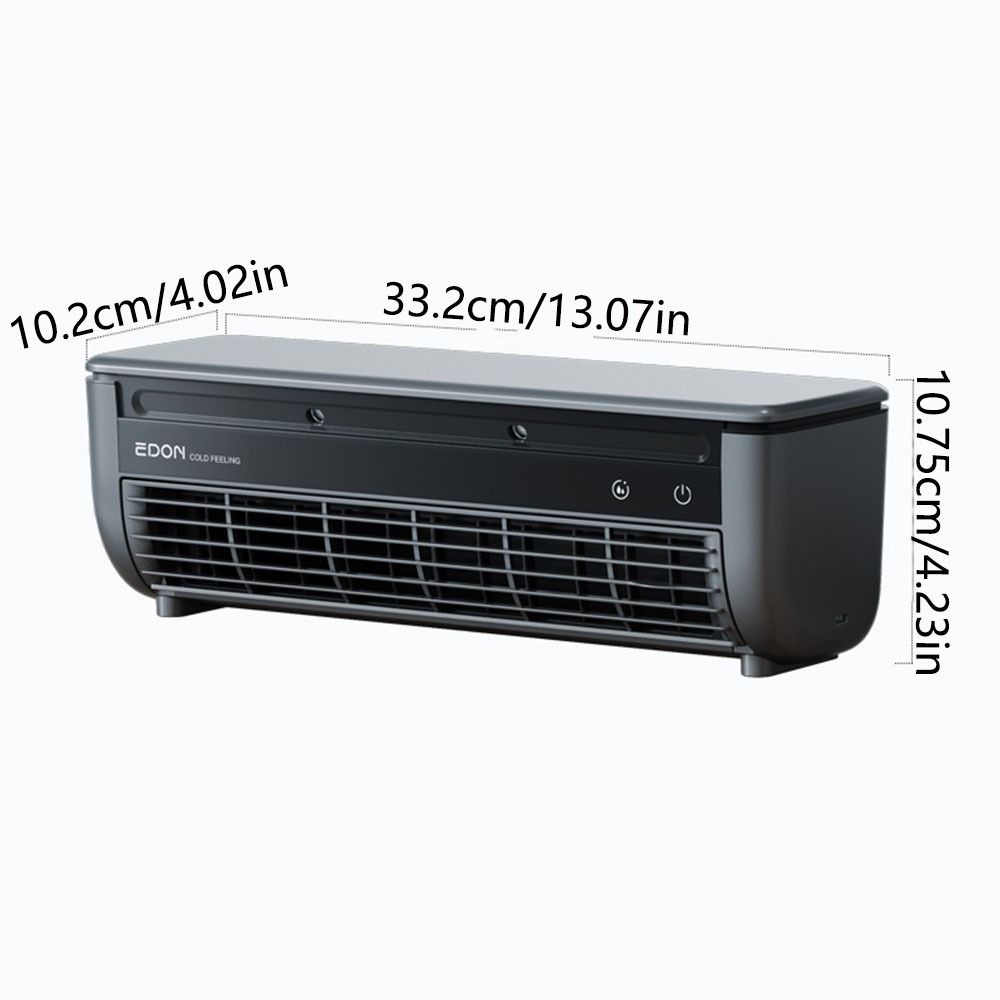 Leafless Design Wall-Mounted Air Cooling Fan Quick Cooling Portable Wall Ice Cooler  Bedroom