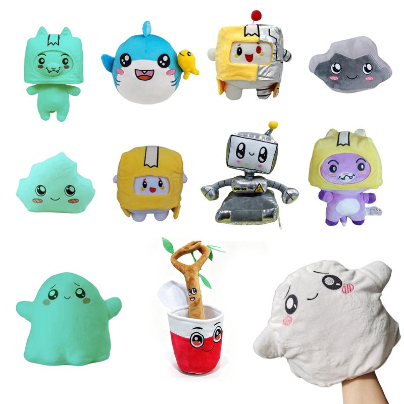 Cute Cartoon Face Bucket Plush Toy Soft Fluffy Garden Tool Stuffed Doll Collectible Gift For Kids And Teens Decor