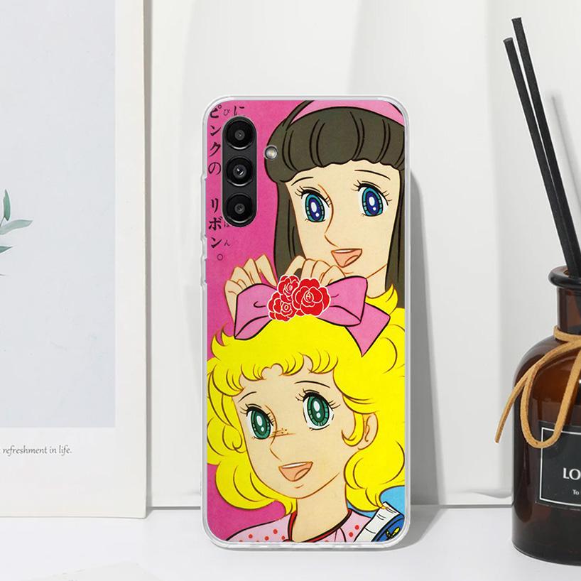 Anime Candy Phone Case For Samsung Galaxy A17 A37 A57 A16 A26 A36 A56 A15 A25 A35 A55 A14 A24 A34 A54 A13 A23 A33 A53 A07 Galaxy