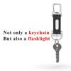 Rechargeable Keychain Flashlight,COB LED,Multi Light Modes,Type-C,Portable,Emergency, Camping,Side Light,High Brightness,Hook