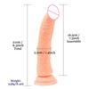 Farbenfroher Kleiner Transparenter Kristall-Dildo - Realistisches Erwachsenenspielzeug für Frauen