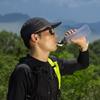 Soft Flask Running Bottles Portable Handheld Soft Folding Water Bottle Running Flask for Sports Hiking Hydrations Pack