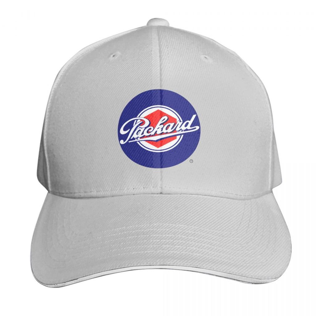 Packard Automobile logo Baseball Cap tea Hat Trucker Hat New In The Hat Military Cap Unisex Womens Hats For The Sun Unisexs