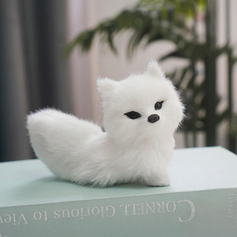 

М яка плюшева іграшка, м яка фігурка тварини, симулятор присідання, дитячий подарунок білий