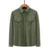 Men's Quick-Dry Long Sleeve Outdoor Work Shirt with Custom Logo