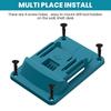 1/1/11PCS Tool Drill Mount Holder Compatible for Makita 18V Li-ion Drills, Heavy Duty ABS Tools Wall Dock Hanger for Workshop
