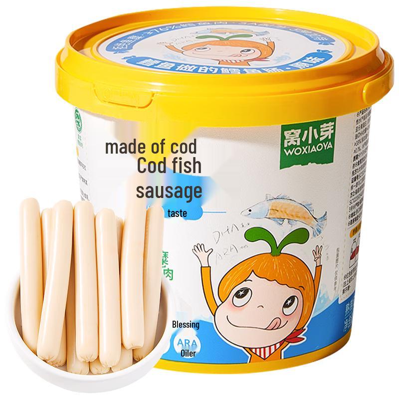 Wo Xia Ya Cod Sausage for Kids