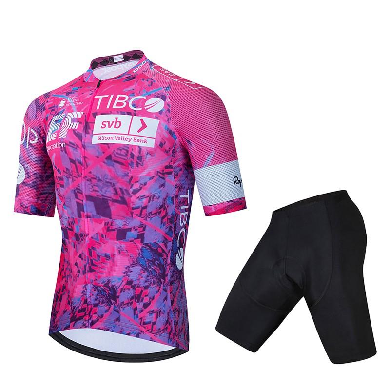 Rapha EF Cycling Jersey Short Sleeve Breathable Quick Dry Bike Shirt Men Women