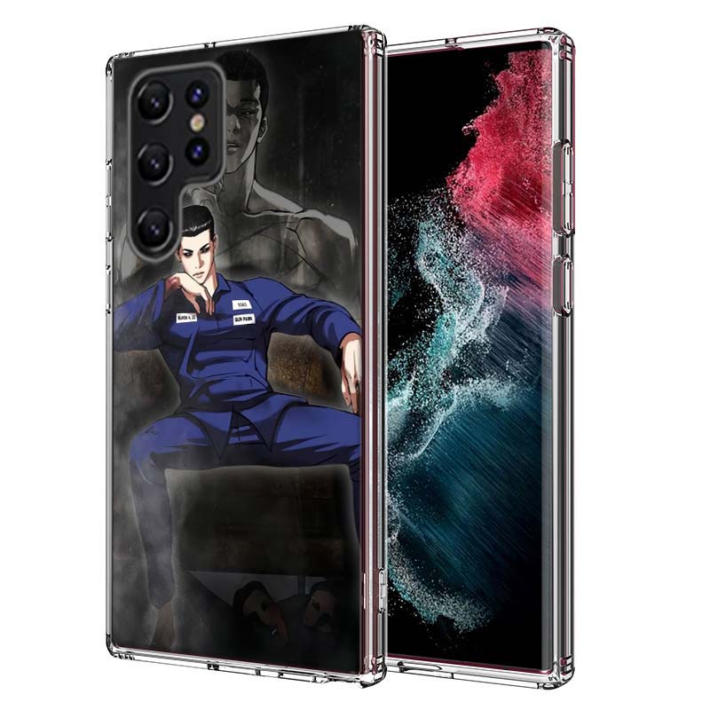 Jonggun Lookism Capa Phone Case For Samsung S26 Ultra S25 Edge Galaxy S23 S21 S20 S24 FE S22 S10 Plus Cover Clear TPU Shell Coq