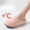 Warm Shoes, Anti-slip, Waterproof, Thick-soled Home Plush Cotton Slippers