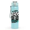 1PC Dancer Street Graffiti Art 750ml Color Plastic Sports Water Bottle Leakproof Flip Straw Lid Suitable for Sports Office Home Use