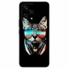 For Honor 200 Lite Case Animlas Painted Cool Silicon Black Soft Bumper for Honor 200Lite Phone Cases Wolf Cartoon TPU Shells Bag
