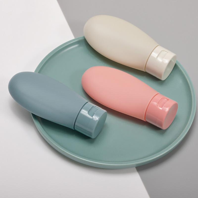 3pcs/set Travel Refillable Bottle Kit Portable Shampoo Shower Gel Bottles Container