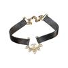 CHANEL CC Metal, Lambskin, Resin, Rhinestone Necklaces Women's Black AB7640-B07427-NG551