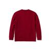 Timberland Pattern Patchwork Loose Fit Crew Neck Long Sleeve Sweatshirt Unisex Sweatshirt Bicycle-Red A6B5C-620