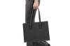 Miwoluna Business Recruitment Job Hunting Tote A4 Drink No Bag, Bag, Bag, Size, Holder, Black, Women's (Black, Logo)