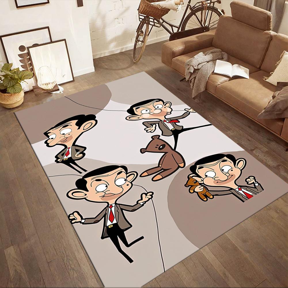 Sig. Fagiolo (Versione animata) I tappeti quadrati sono un'ottima scelta per soggiorni, camere da letto, decorazioni per la casa e come regali.