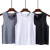 Men's Slim Fit Seamless Ice Silk Tank Top - Sleeveless, Breathable, Racerback, Summer Sports Fitness