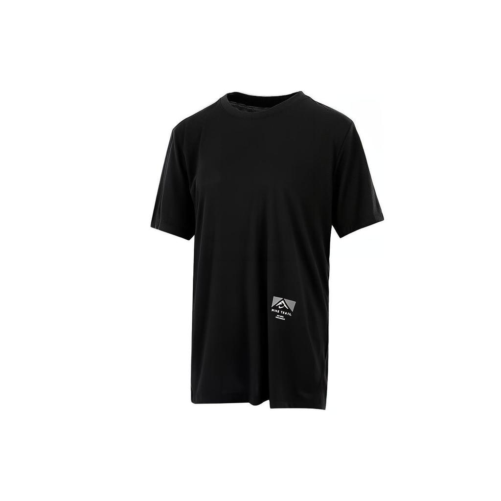 Nike T Shirts Men's Black Crew Neck Moderate Straight Fit DD4465-010