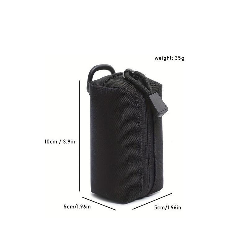 Utomhus Camping EDC Molle Plånbok Vattentät Bärbar Rese Dragkedja Midjeväska för Camping Vandring Jakt EDC Pouch